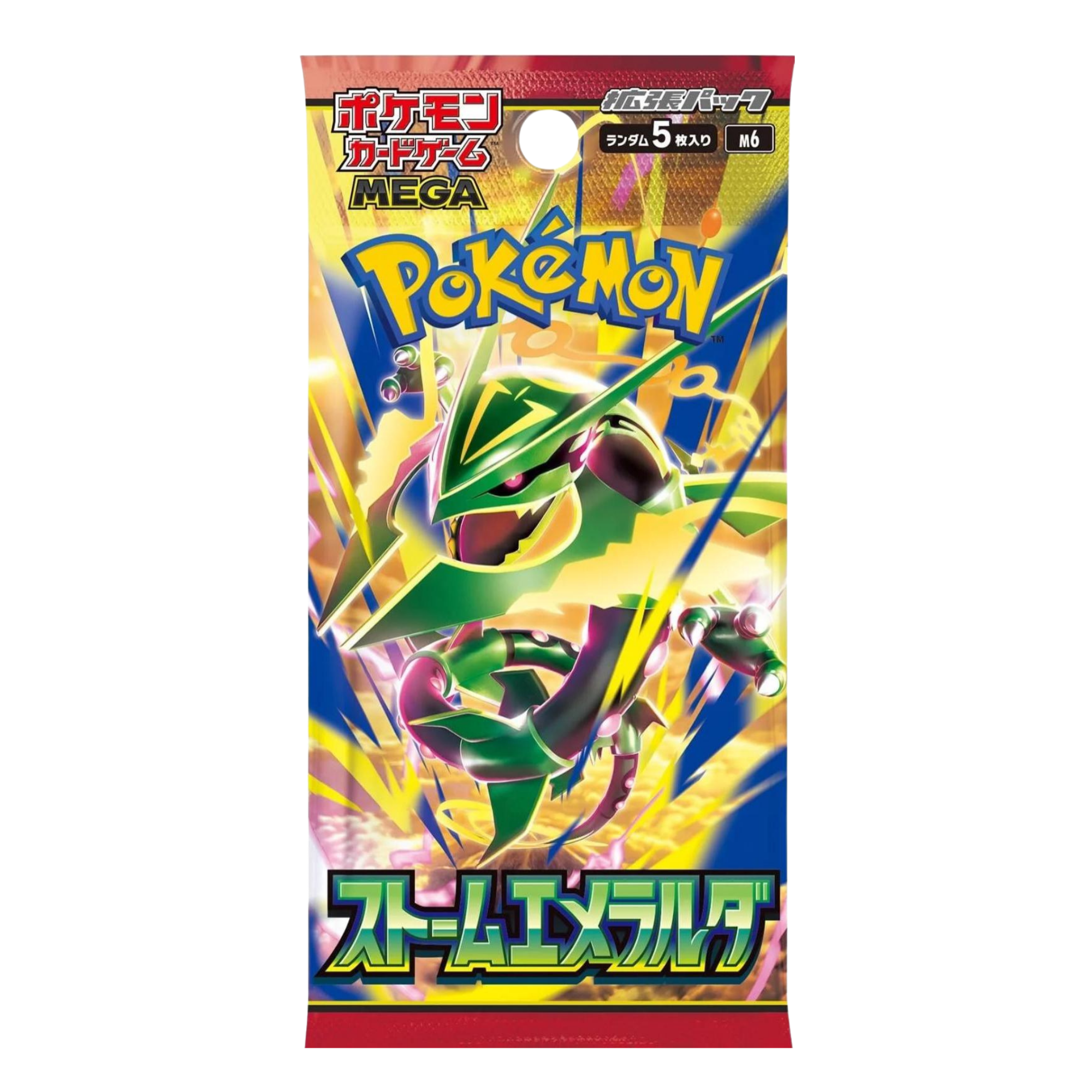 Pokemon Card Game MEGA: Storm Emeralda M6 Japanese Booster Pack PCJ x10