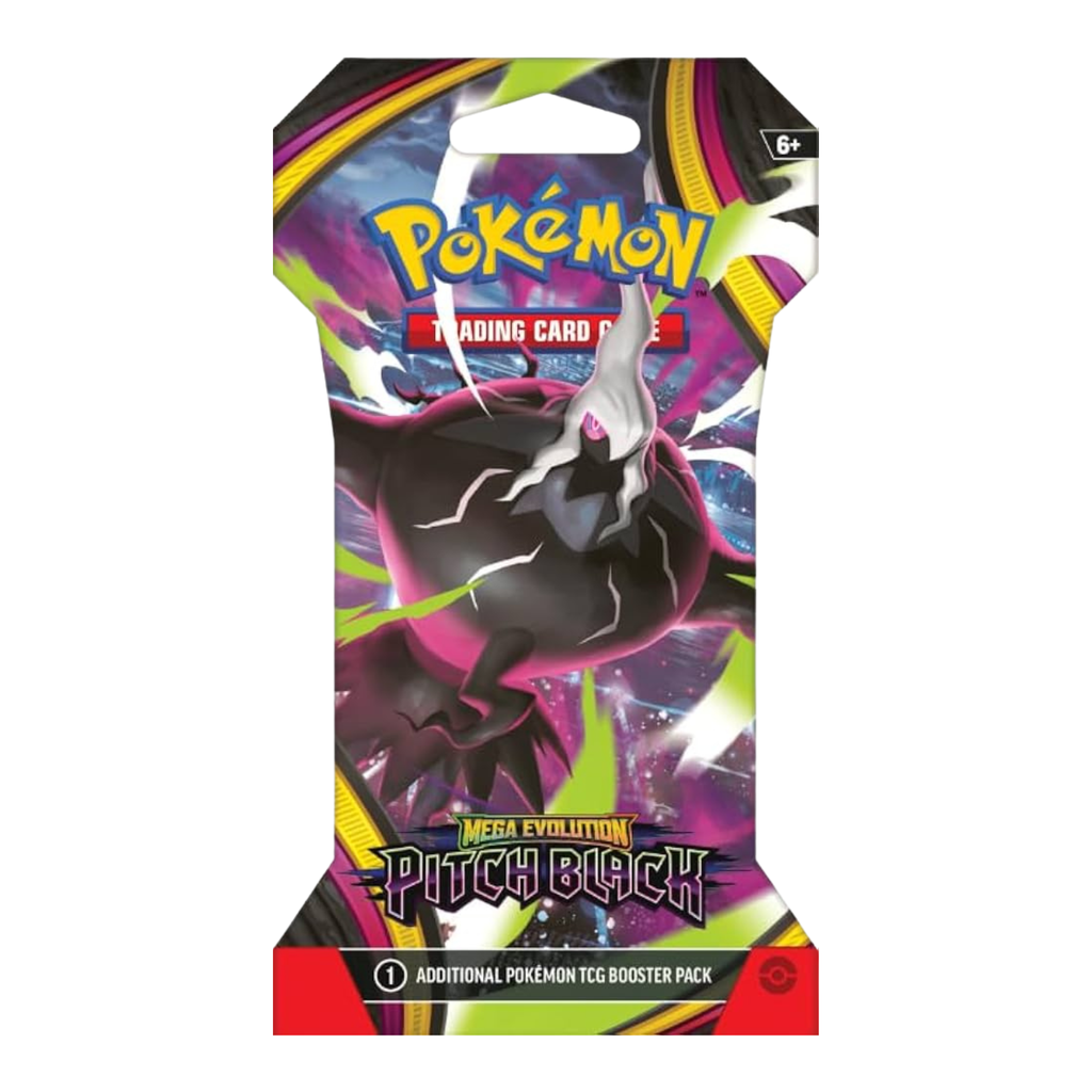 Pokemon TCG: Mega Evolution – Pitch Black Sleeved Booster Pack