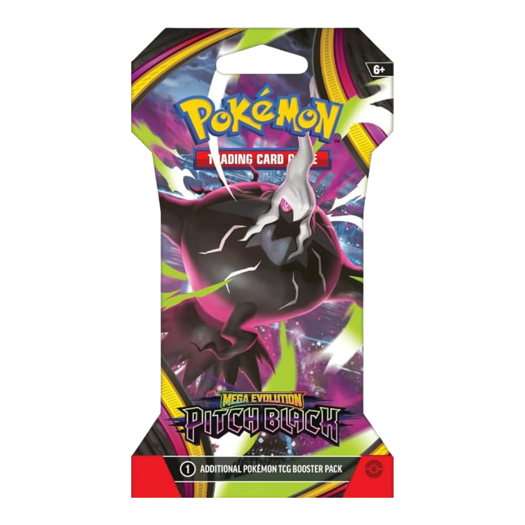 Pokemon TCG: Mega Evolution – Pitch Black Sleeved Booster Pack