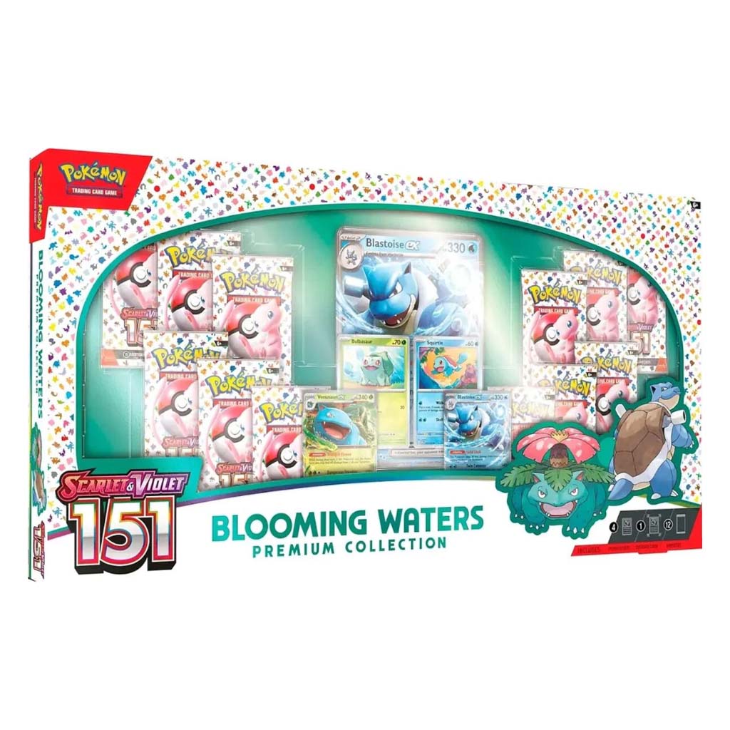 Pokemon TCG: Scarlet & Violet 151 – Blooming Waters Premium Collection