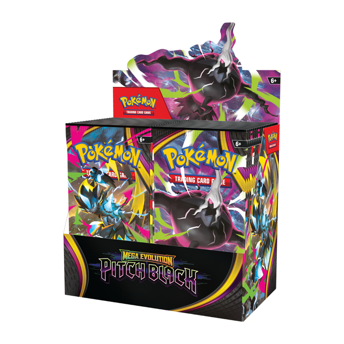 Pokemon TCG: Mega Evolution – Pitch Black Booster Display Box